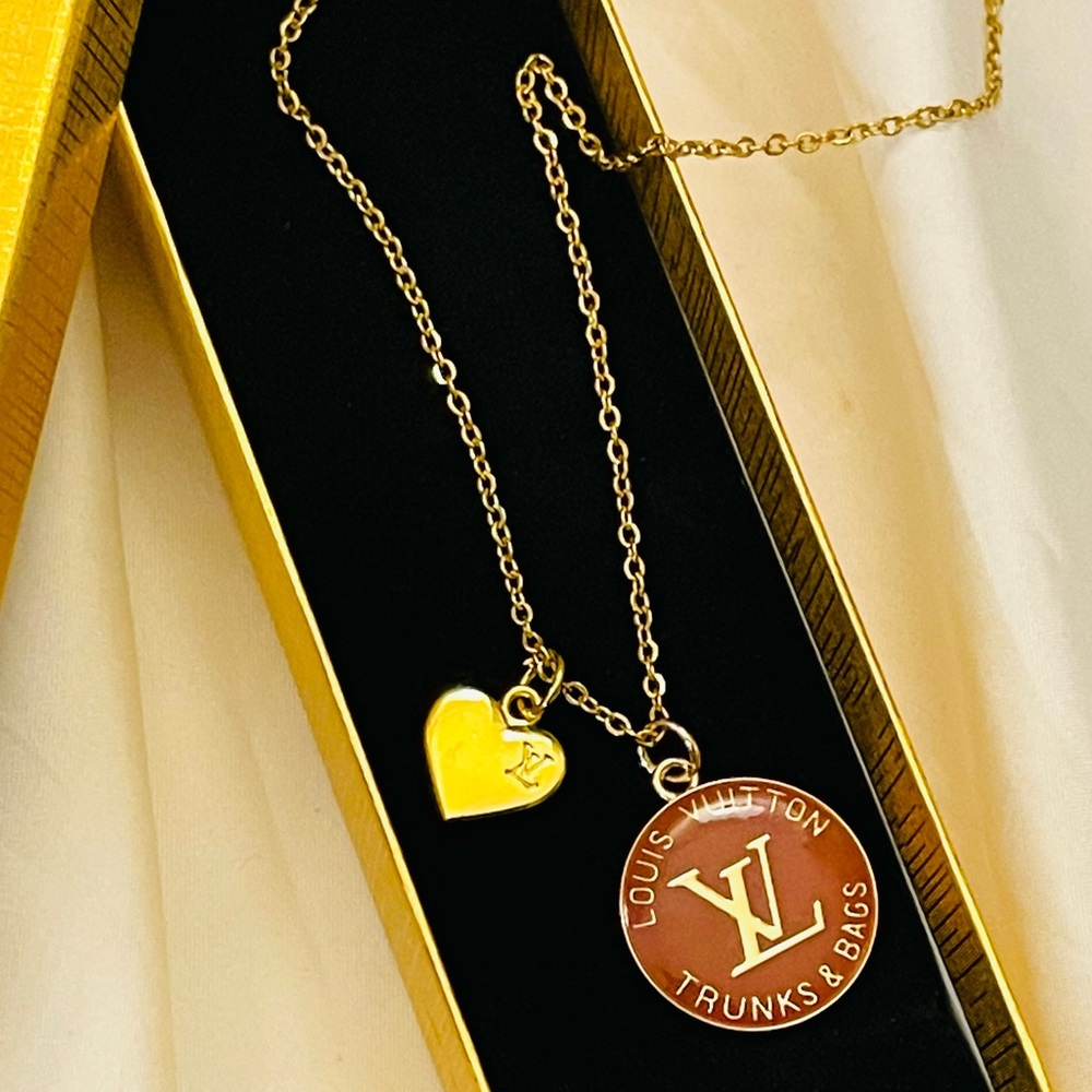 2 AUTHENTIC LV zipper pulls
